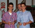 Saturday 3rd XI - joint Players  of the Year -- Tom and Jack Purser -- Presentation Evening 2009 - 25th September 2009